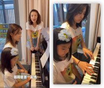 火狐app二维码:汪峰晒小苹果醒醒弹琴视频为章子怡庆生