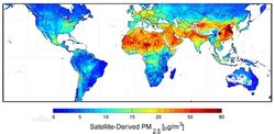 全球空气质量地图